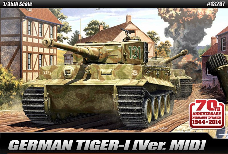Танк тигр 1/35