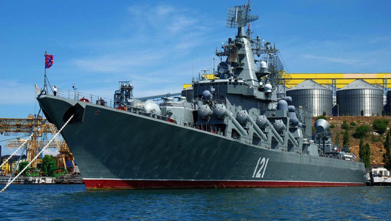 Крейсер Варяг сверху