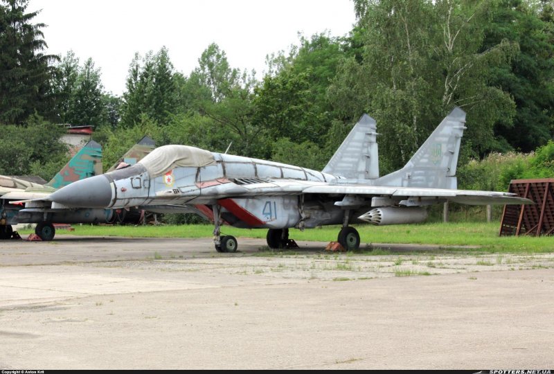 Миг 35 сверху