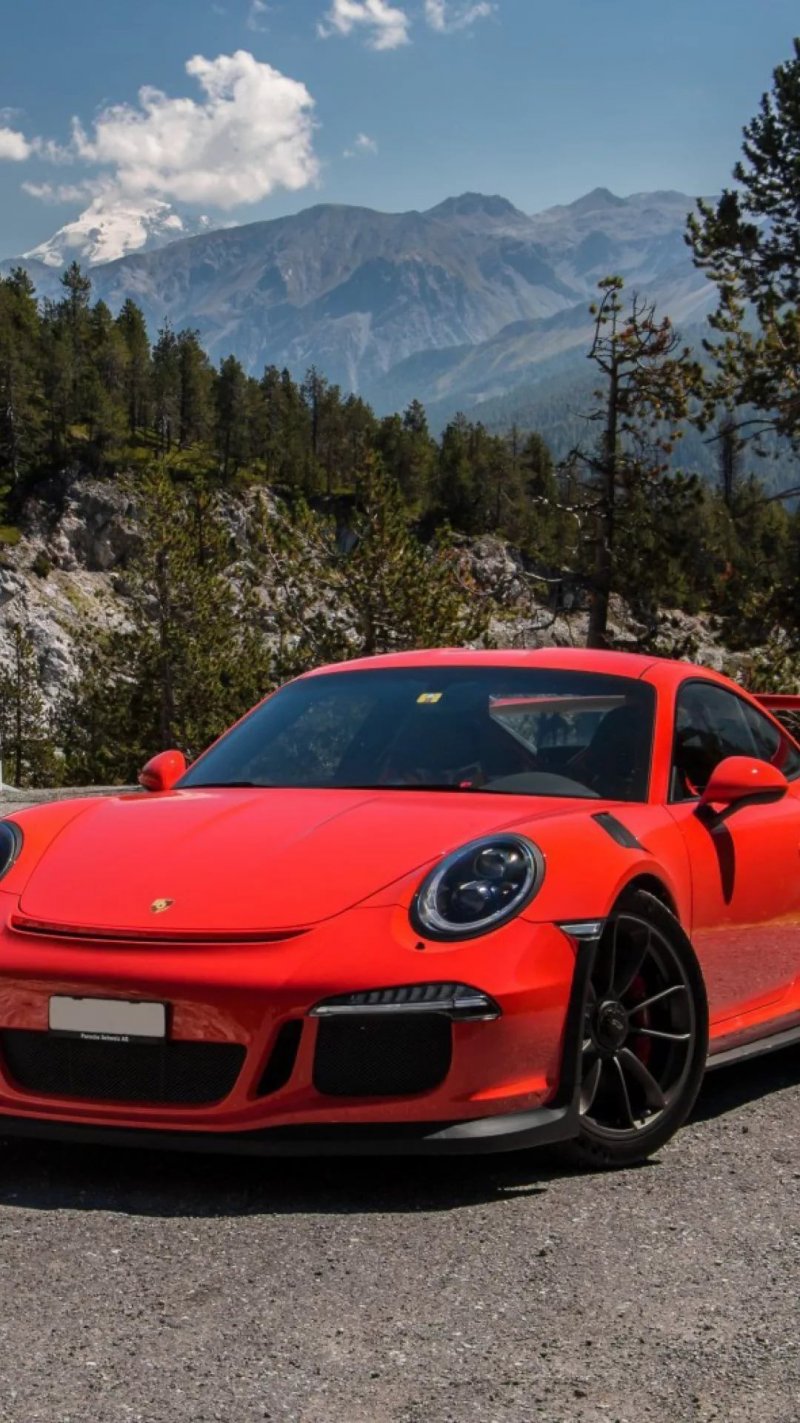 Porsche 911 gt3 красный