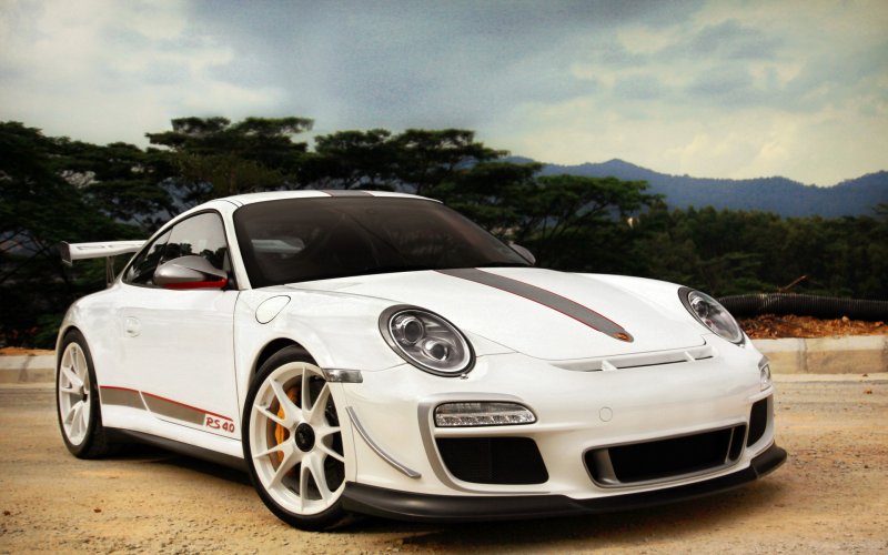 Красивый Порше 911