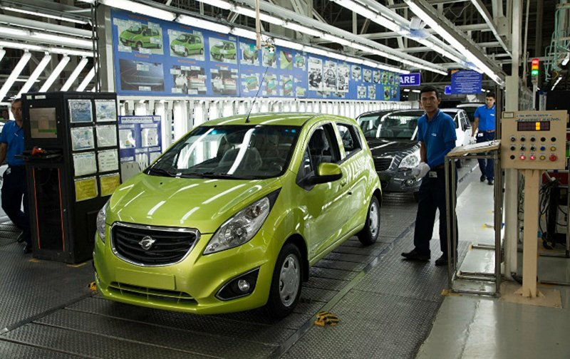 Автомобили GM Uzbekistan