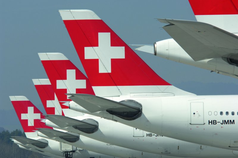 Swiss Air a-340-343