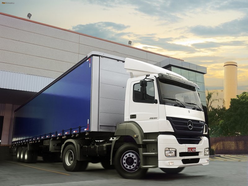 Mercedes Actros aerodynamic Truck Concept