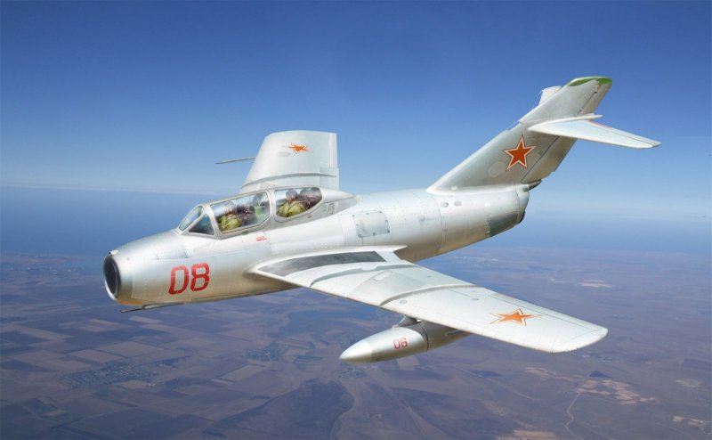 Миг-15бис в Корее