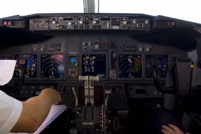 Кабина Боинга 737-800ng