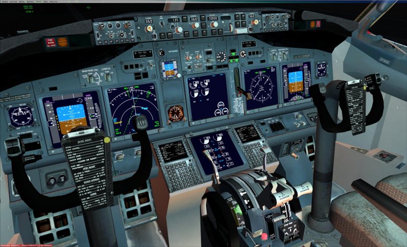 Кабина Boeing 737 ng
