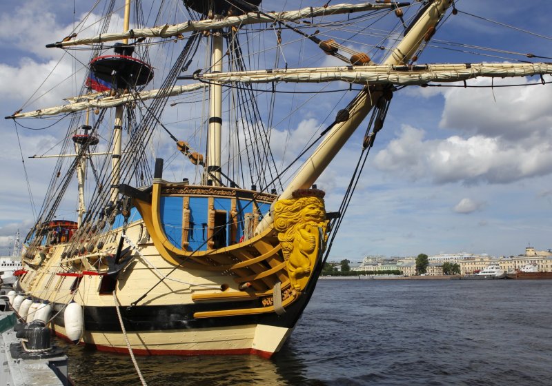 Линкор Полтава 1712