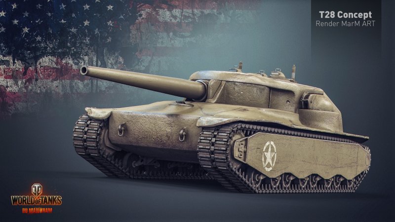 World of Tanks т28 пт