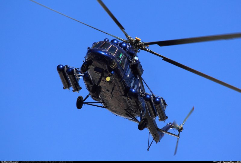 Ми-38 над Москвой