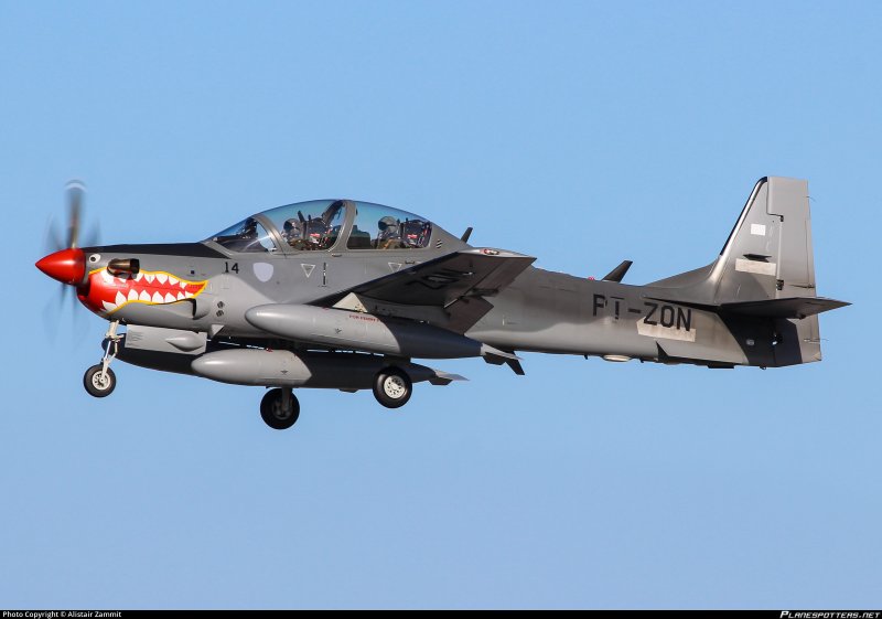 Штурмовики a-29 super Tucano