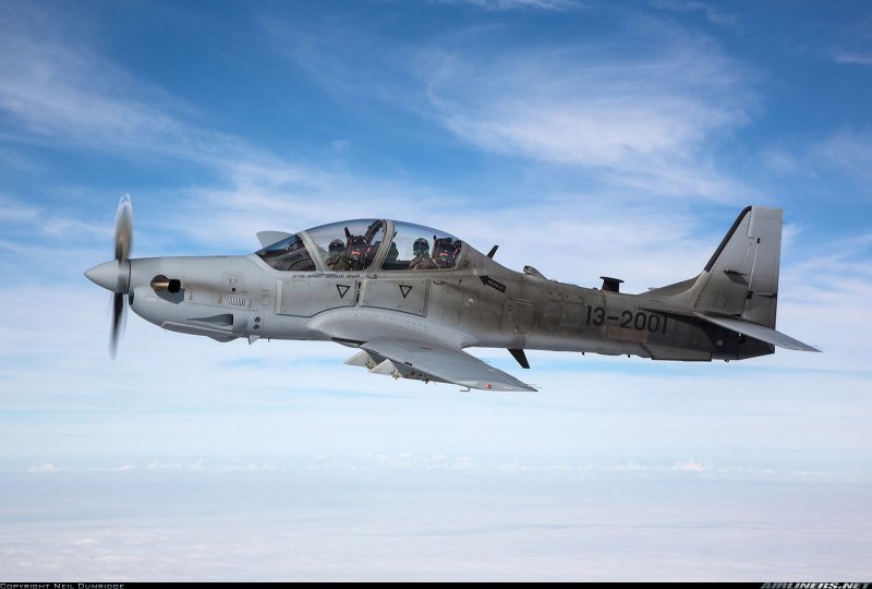 Штурмовики EMB 314 super Tucano