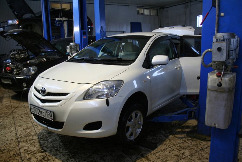 Toyota Belta, 2008 год