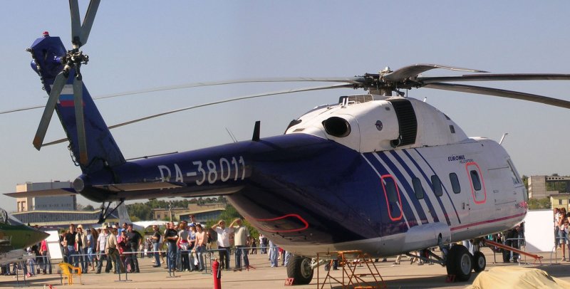 Ми-38 рулевой винт