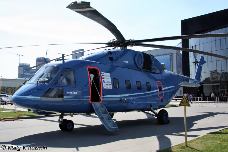 Десантный вертолет ми-38т