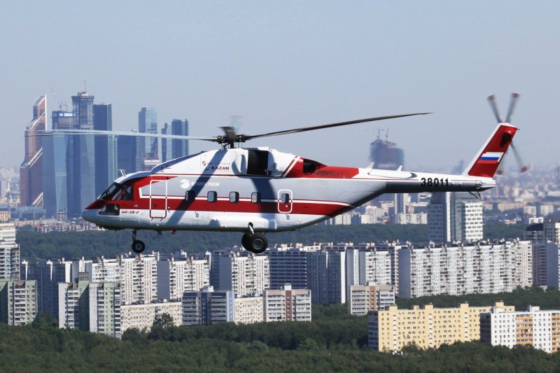 Ми-38 вертолёт пассажирский