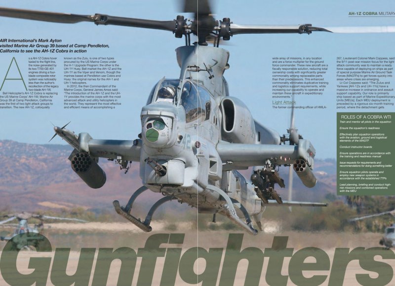 Ah-1w super Cobra чертеж