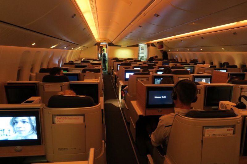 Swiss New Business class