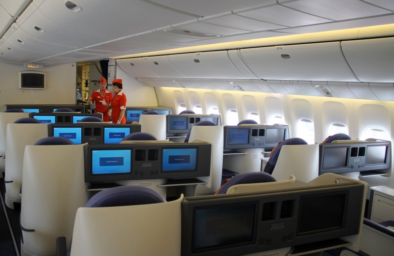 Боинг 777 Аэрофлот салон