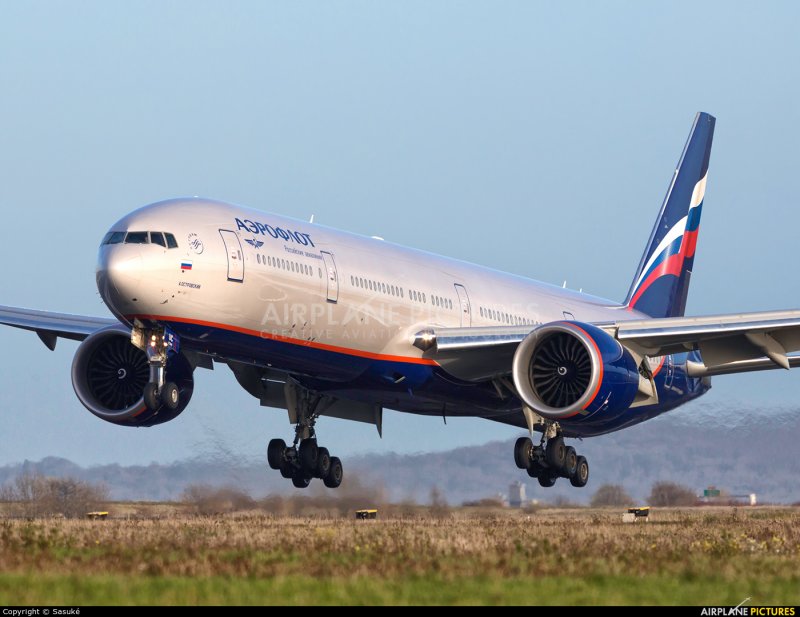 Салон Боинг 777-300 Аэрофлот