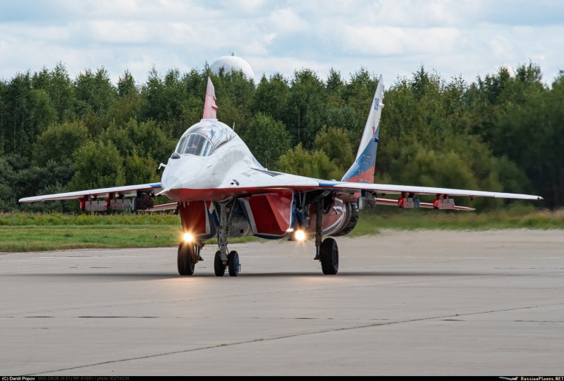 Авария миг 29