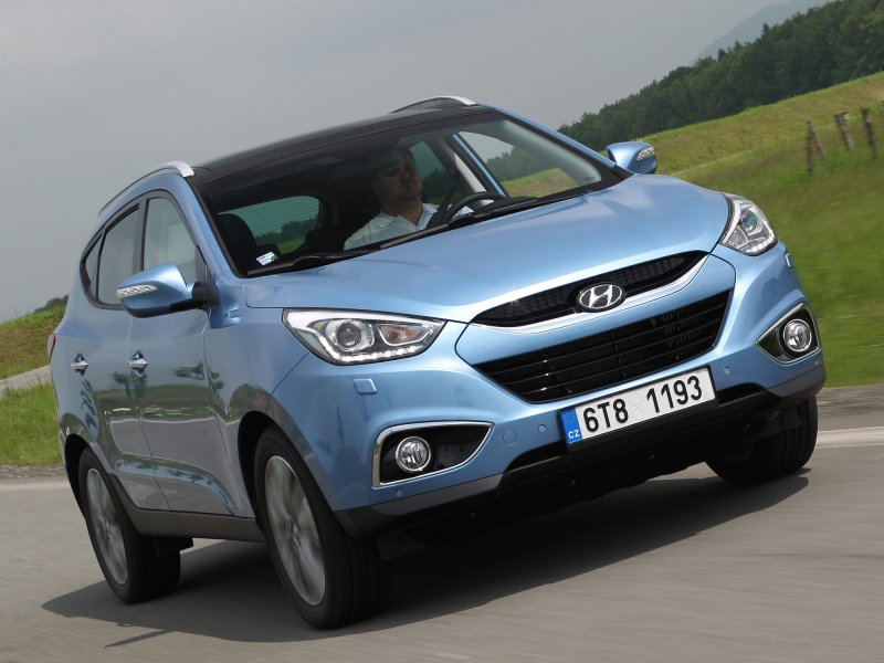 Hyundai ix35 черный 2014
