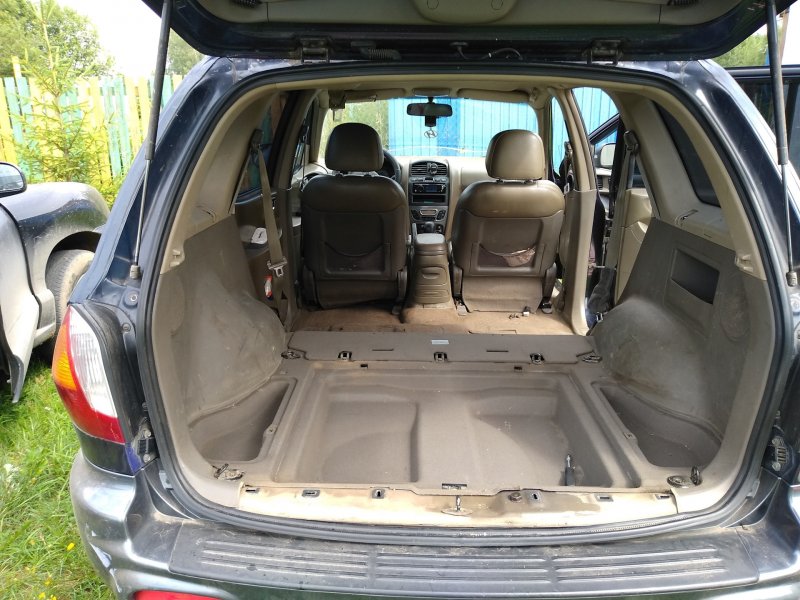 Hyundai Santa Fe, 2003 багажник