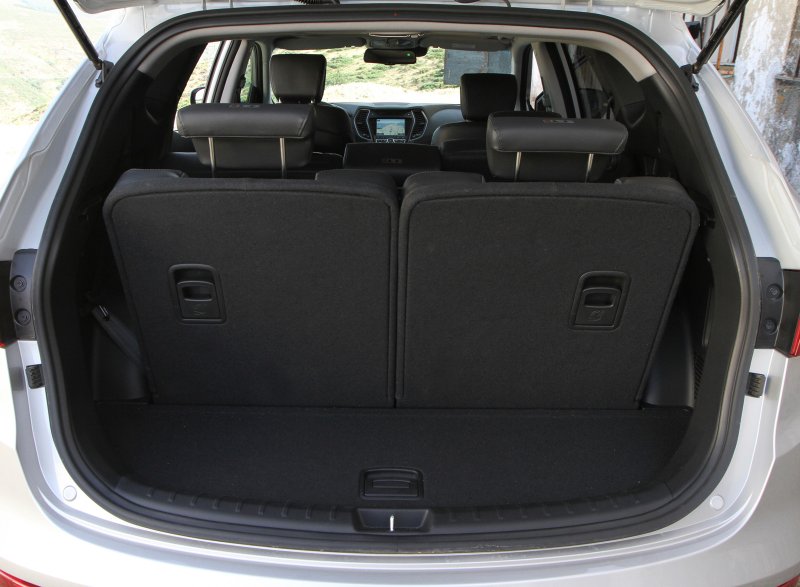 Hyundai Santa Fe 2008 II багажник