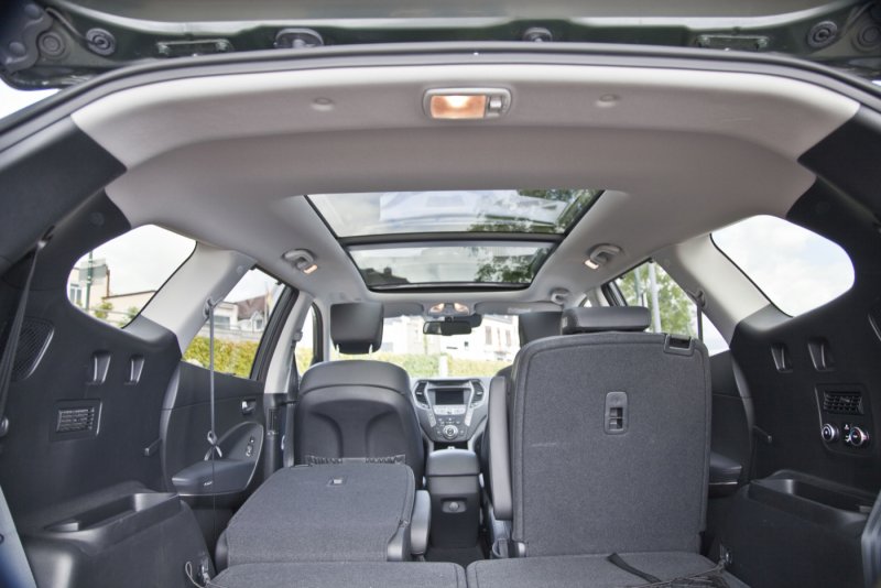 Hyundai Grand Santa Fe салон