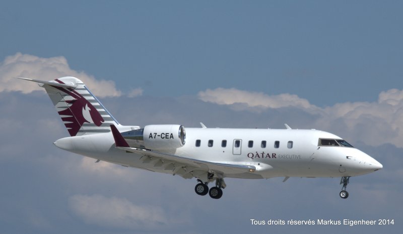 Самолет Bombardier cl600