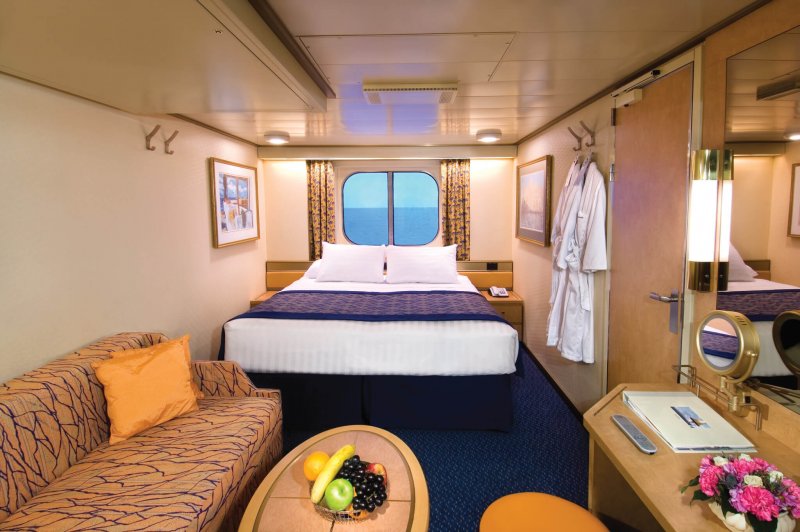 Crown Princess лайнер каюта e415