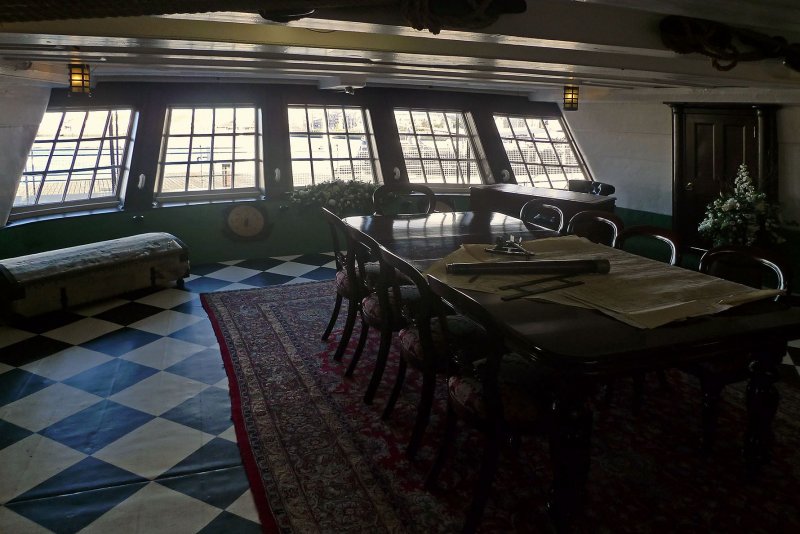 HMS Victory каюта капитана