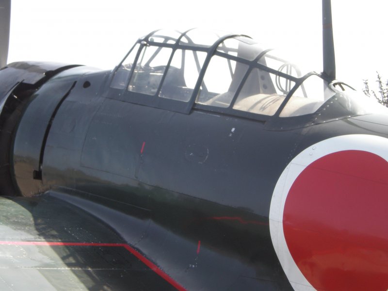 A6m Zero Cockpit