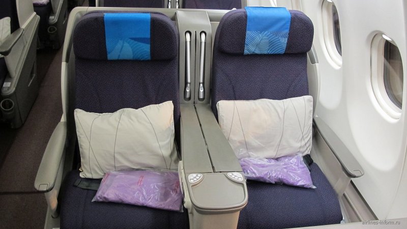 Кресла в самолете Аэробус a330