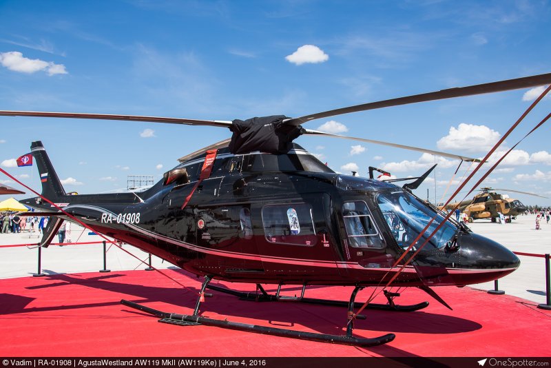 Agusta aw119 MKII салон