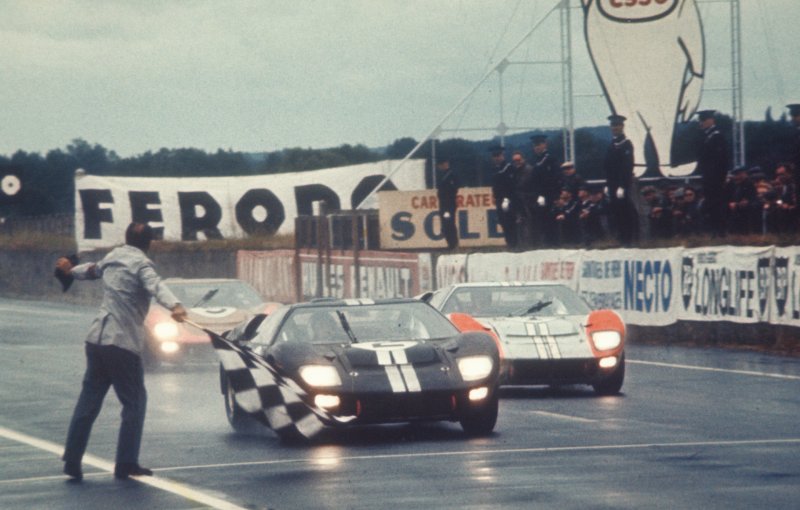 Ford gt40 в Ле Мане