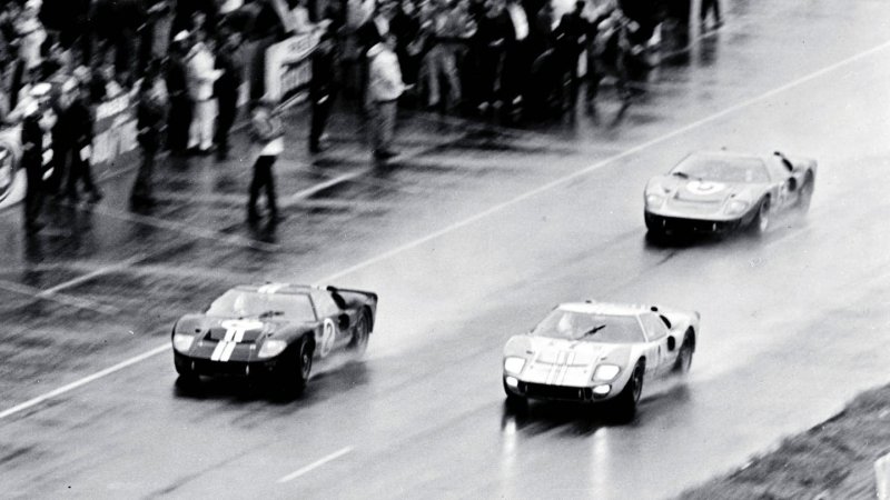 Ford gt40 Леман финиш