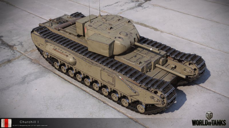Танк Черчилль WOT