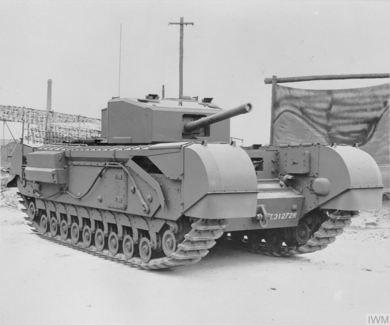 A22 "Churchill", пехотный танк