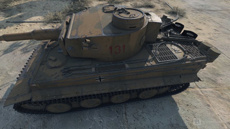 Танк тигр 131