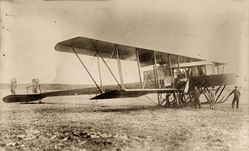 Самолет Сикорского 1913 Илья Муромец