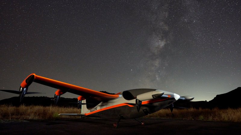 Электросамолет Kitty Hawk