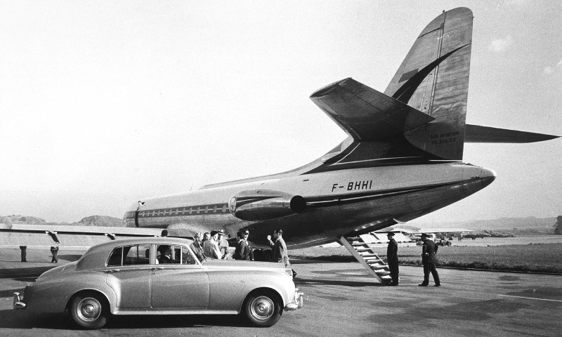 Se-210 Caravelle кабина