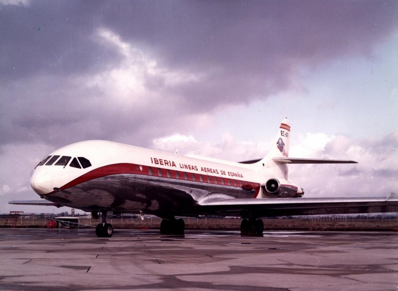 Пассажирский салон se-210 Caravelle