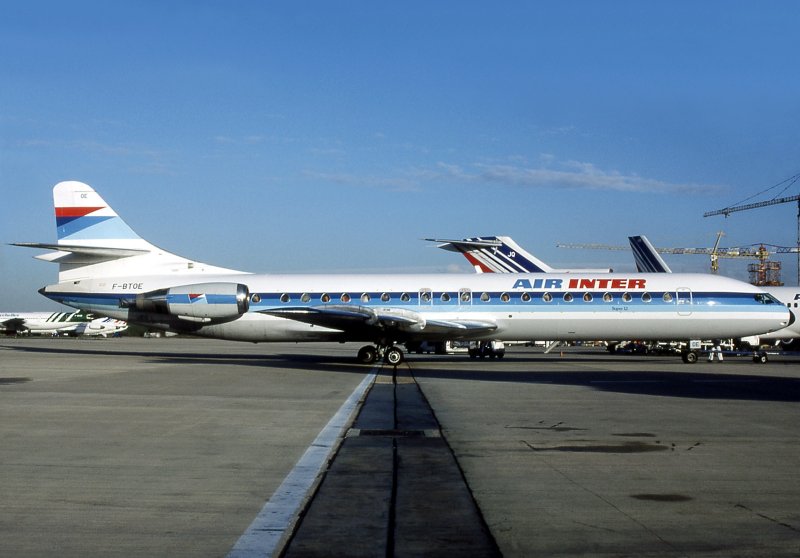 Sud Aviation Caravelle салон