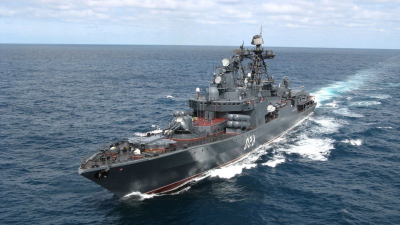 Корабли США В Баренцевом море