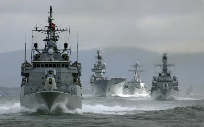 Военный корабль ВМФ России