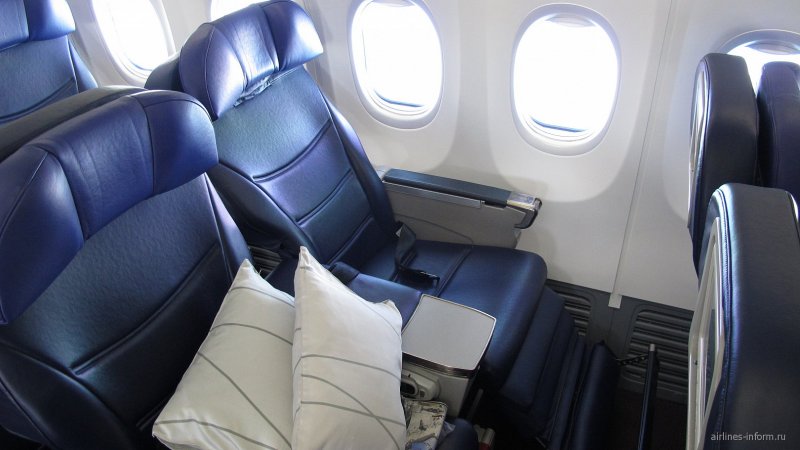 Boeing 737-800 кресла