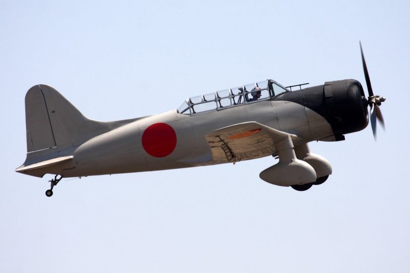 Aichi d3a на авианосце