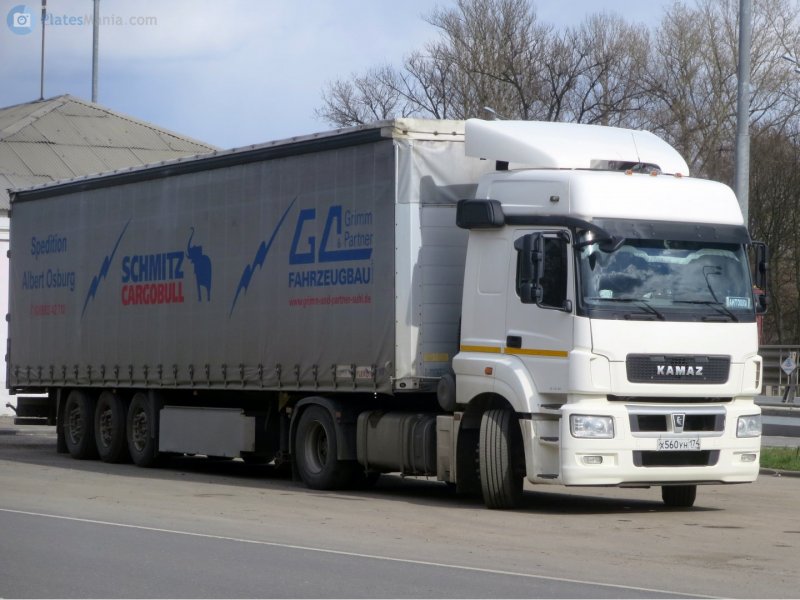 КАМАЗ 5490 негабарит